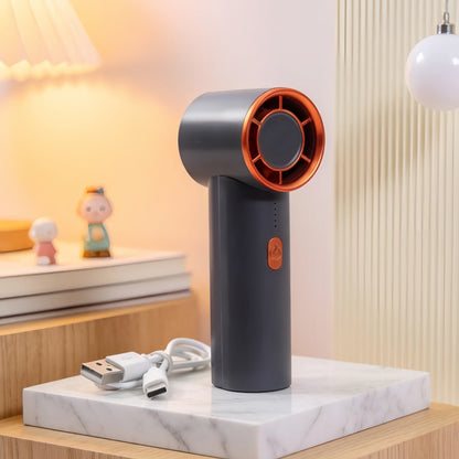 Women's Portable Handheld Fan with USB-C Charging Function and Powerful Airflow Brehn