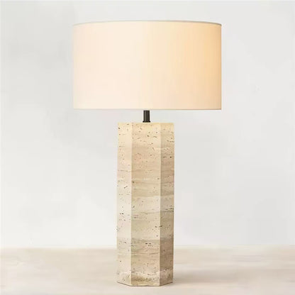 Modern Decorative Table Lamp with Cylinder Base