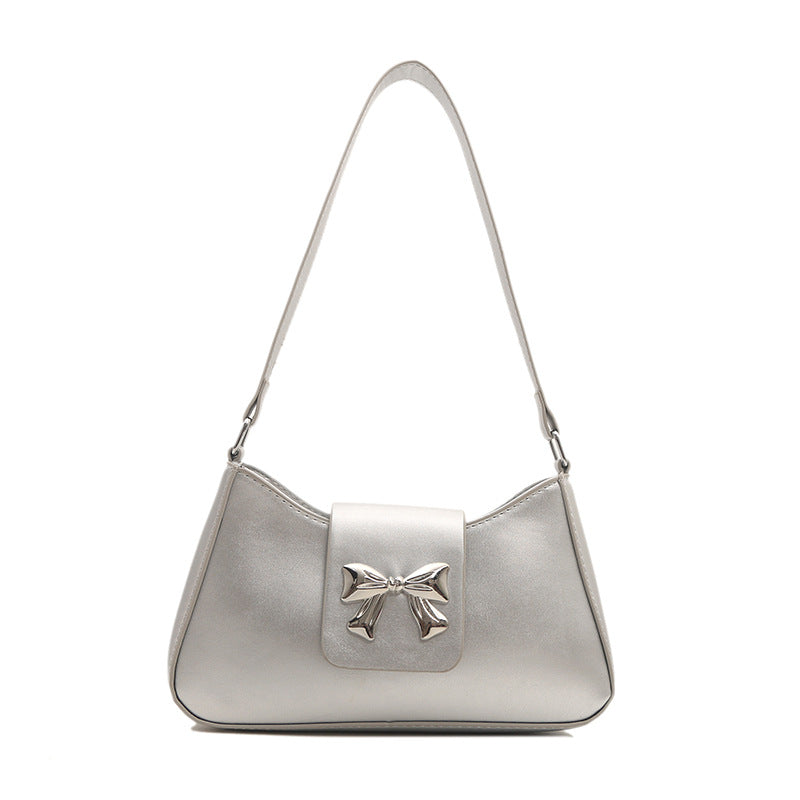 Stylish Bow Accent Handbag Acalora