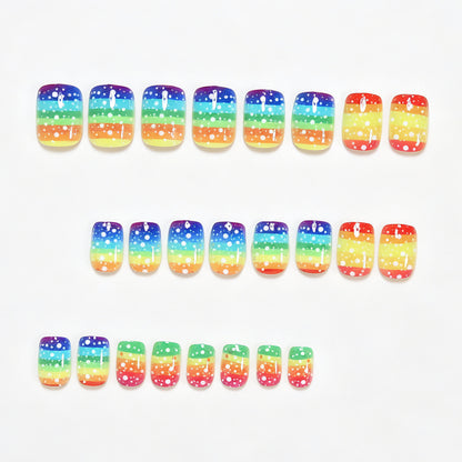 Ombre Dot Pattern Nail Art Set Acalora