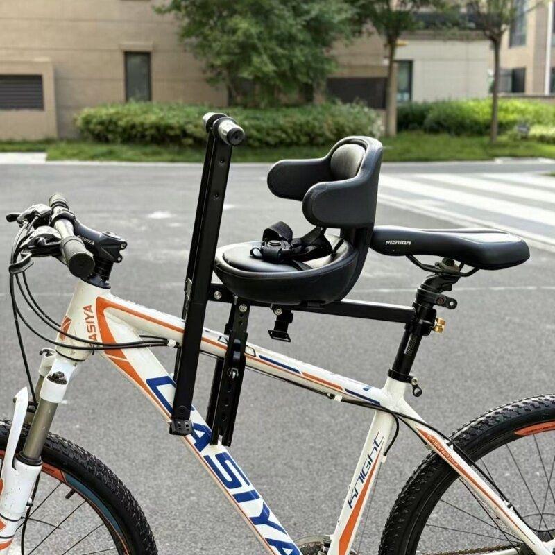 padded child bike safety seat with high back and five-point harness Bowlift