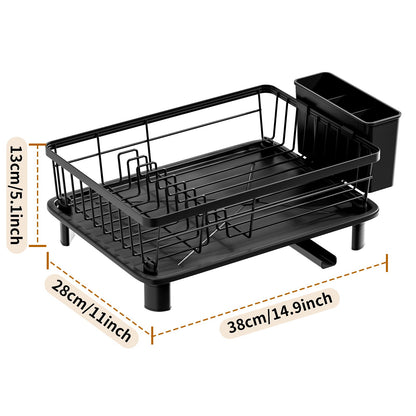 Skanto | Practical Dish Drainer with Water Drainage