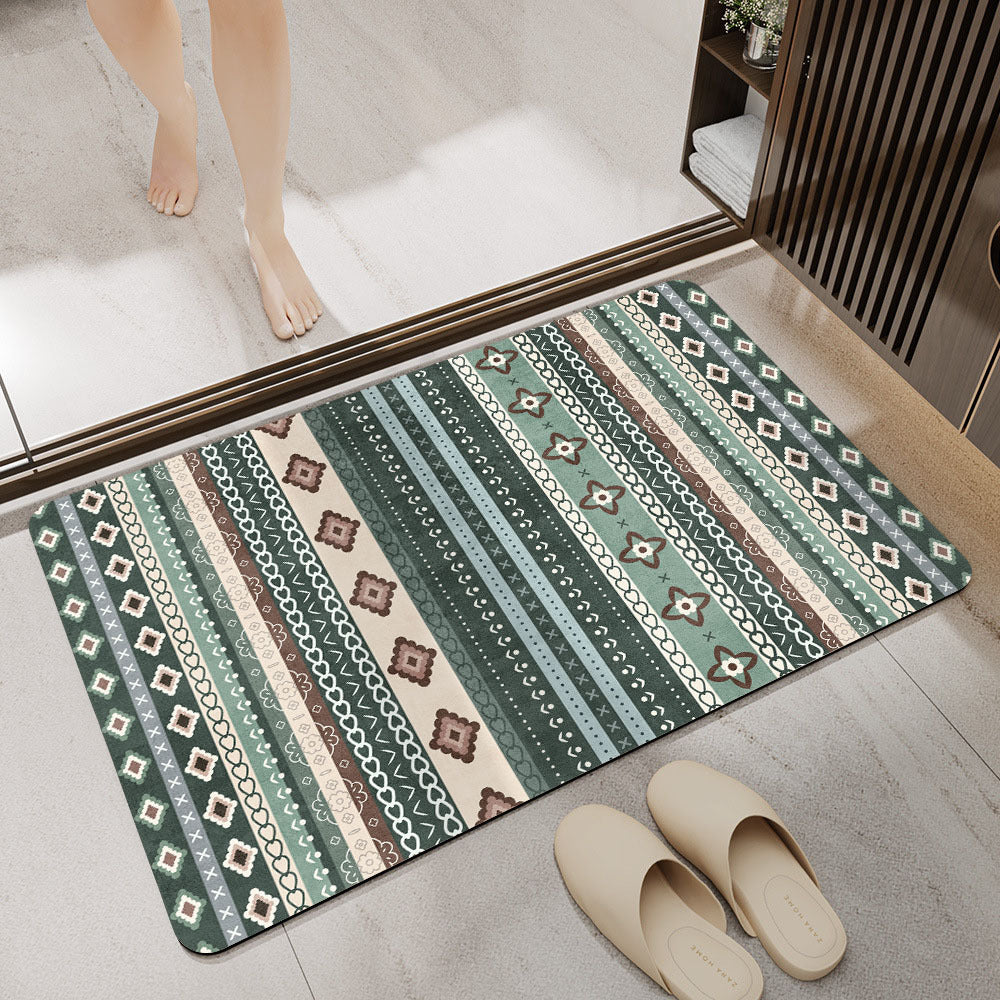 Luxurious Textured Bath Mat Acalora