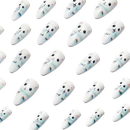 Cute Animal-Themed Nail Art Acalora