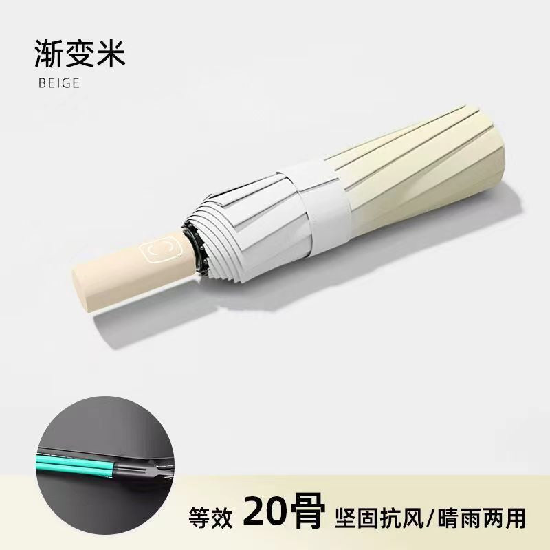 Women's compact UV protection umbrella with state-of-the-art folding mechanism Bowlift