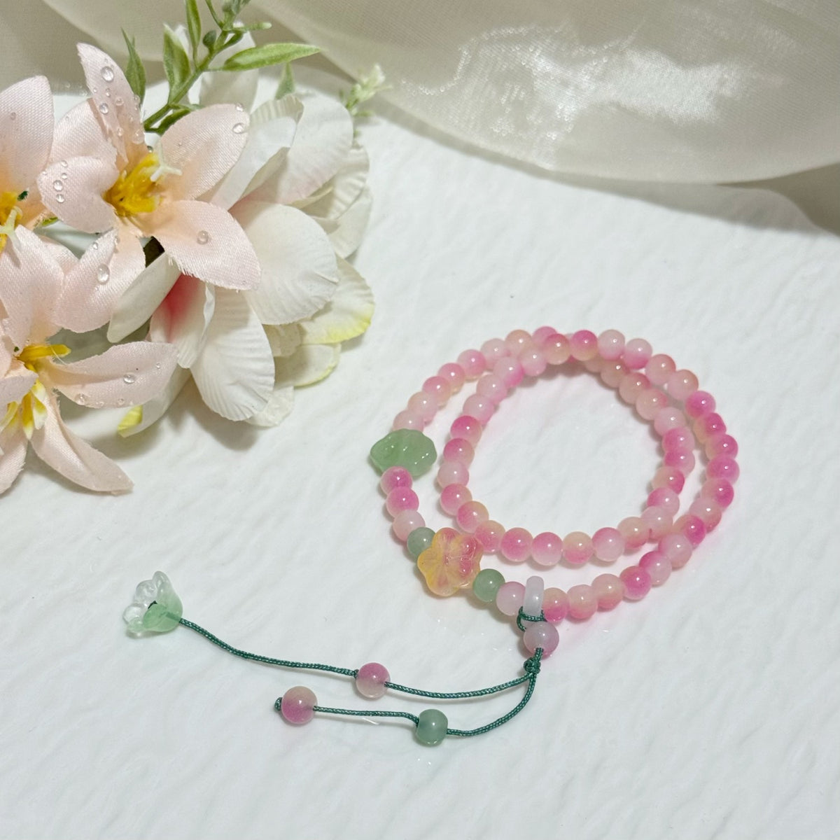 Decorative Beaded Necklace Acalora