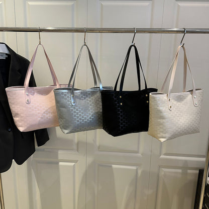 Classic Textured Tote Bag Acalora