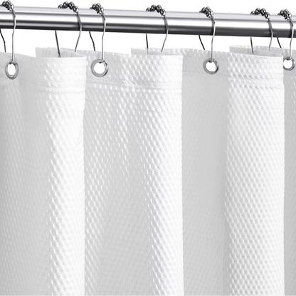 Textured Fabric Shower Curtain