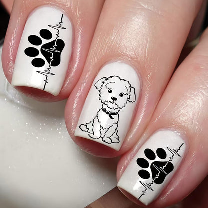 Pet-Inspired Nail Art Acalora