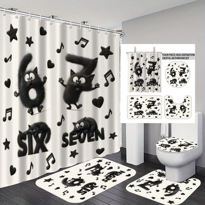 Colorful Dessert-Themed Bathroom Set