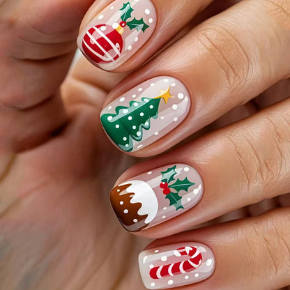 Festive Nail Art Acalora