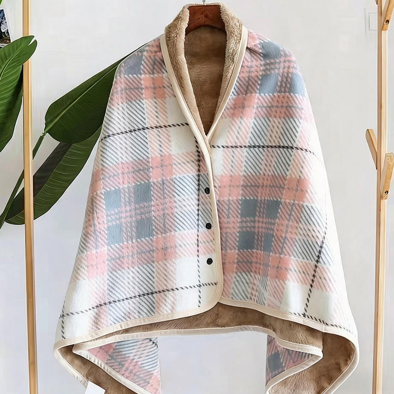 Ladies elegant warmkeeping poncho blanket Bowlift