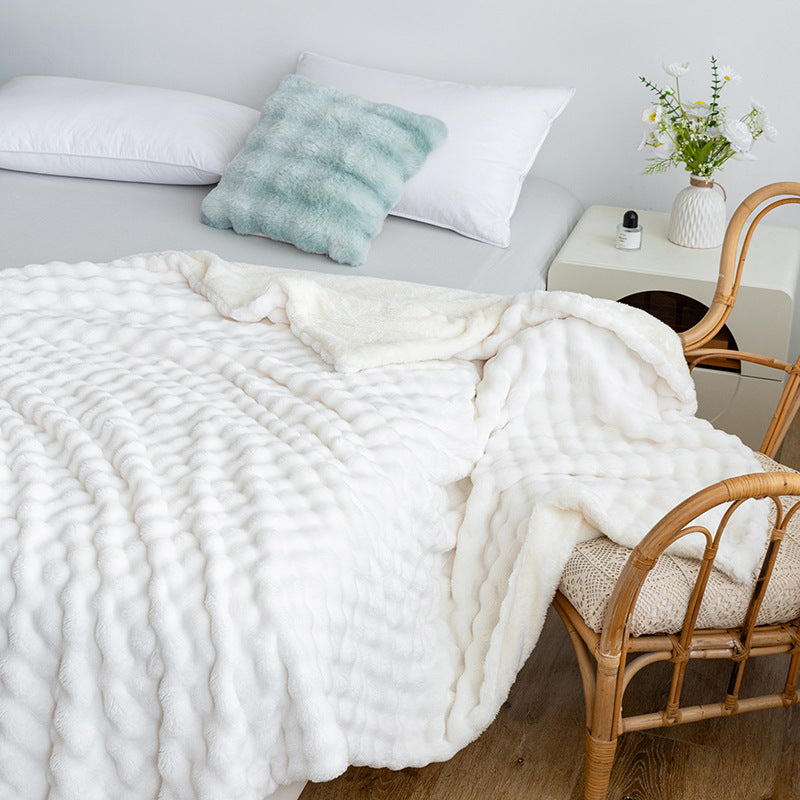 Unisex Cozy Fleece Blanket