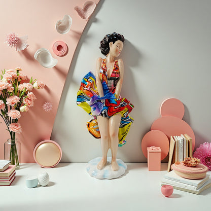 Artistic figure with beach design Acalora