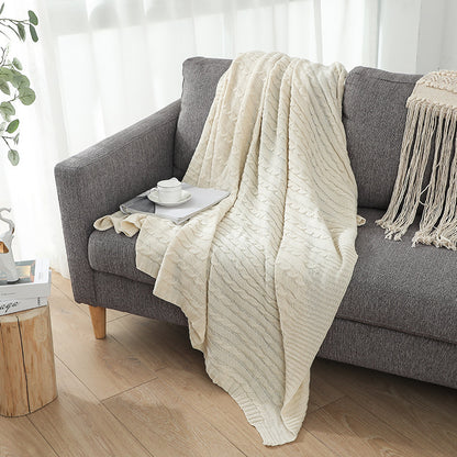 Home Cozy Knitted Throw