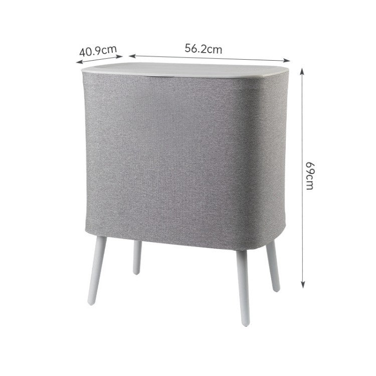 Practical laundry container with stylish lid Acalora