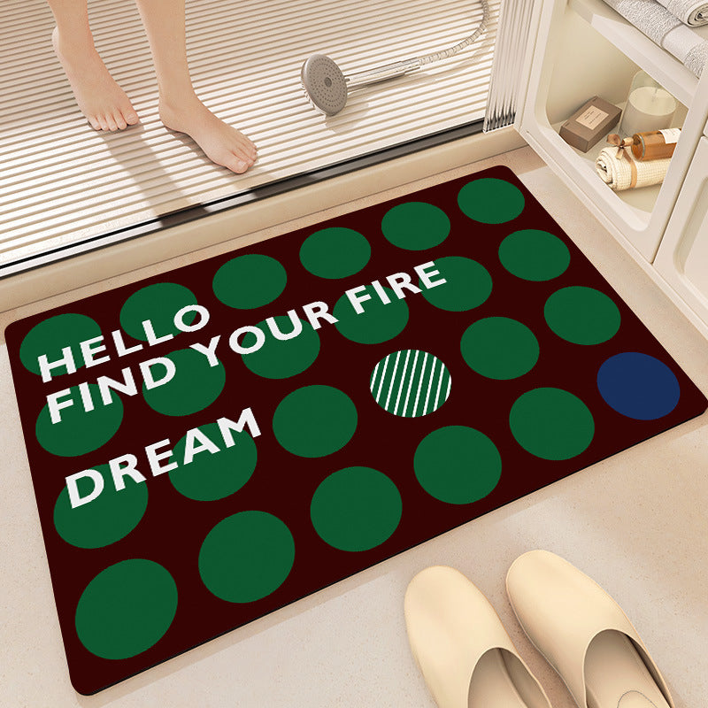 Luxurious Bathroom Floor Mat Acalora