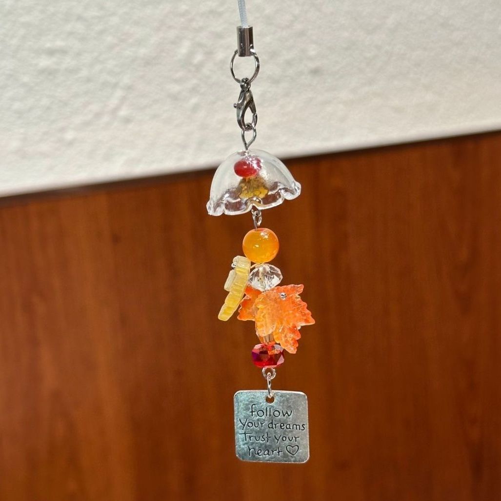 Inspirational Flower Pendant Charm Acalora
