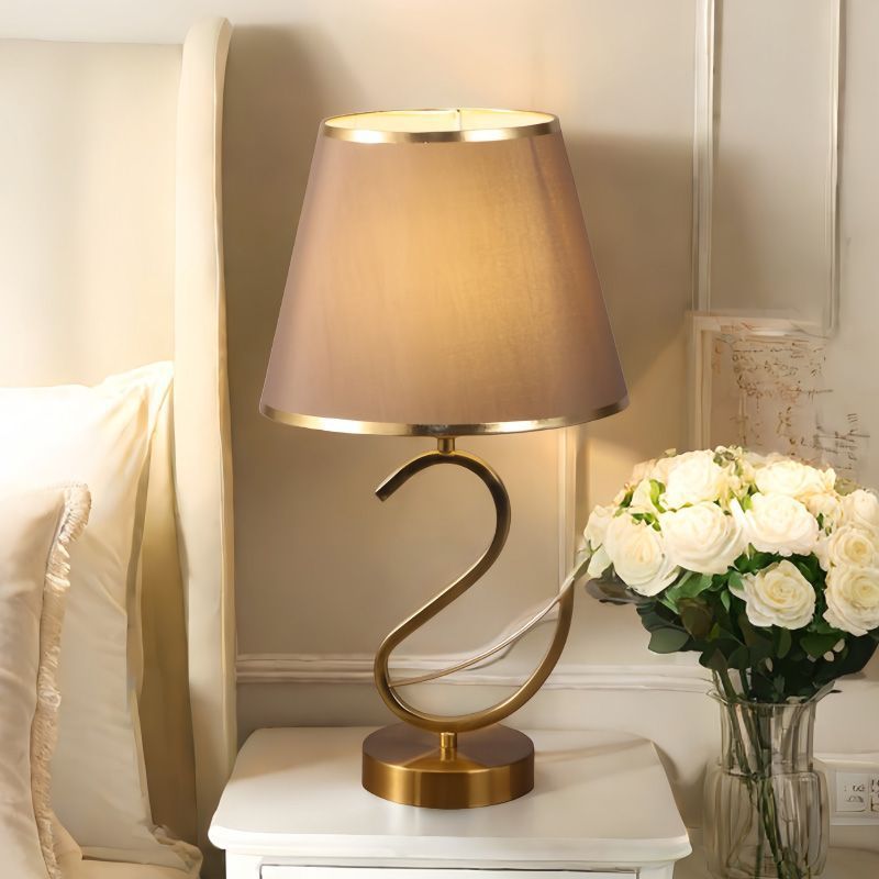 Swirl Design Table Lamp
