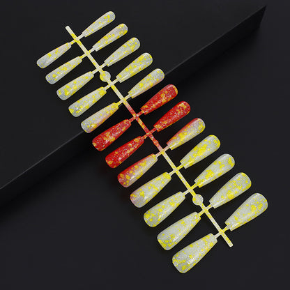 Artificial nails in creative drop design Acalora