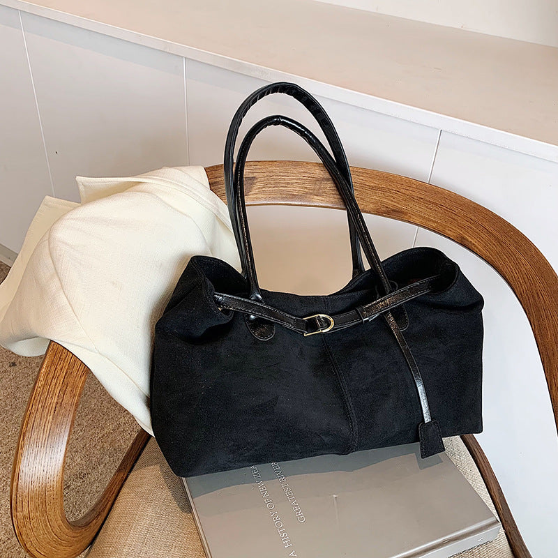 Suede Tote Bag Acalora