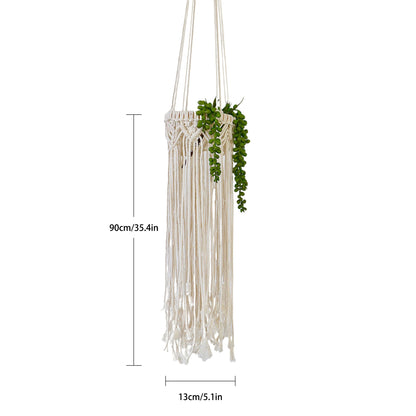 Hanging Macrame Planter Acalora