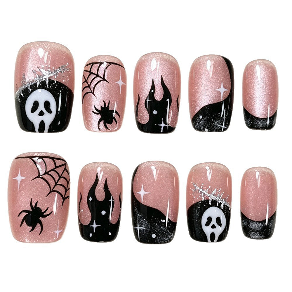 Halloween Theme Press-On Nail Set Acalora