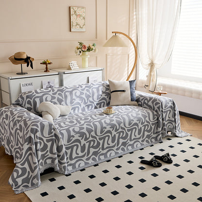 Artistic Woven Sofa Throw Blanket