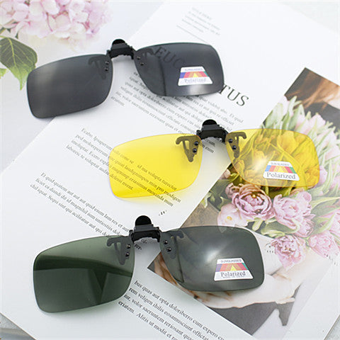 Women's Clip-On Sunglasses with Polarized Lenses Bowlift