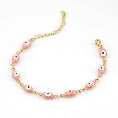 Colorful Evil Eye Bracelet Acalora
