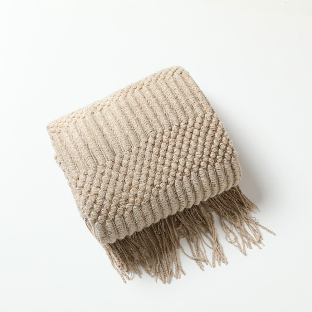 Women's Cozy Textured Throw Blanket