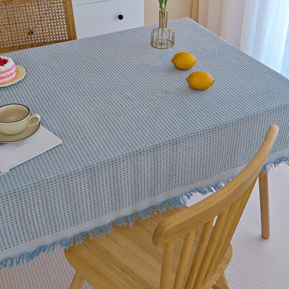Elegant Woven Tablecloth