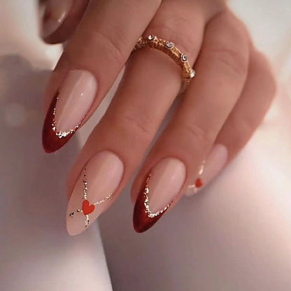 Artificial nail set with unique patterns Acalora