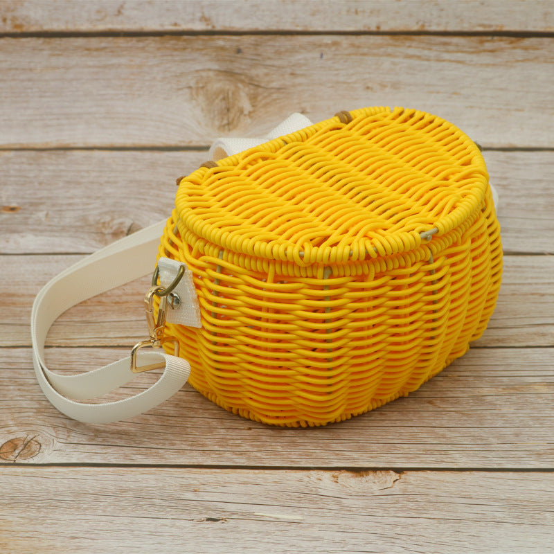Stylish Woven Crossbody Bag Acalora