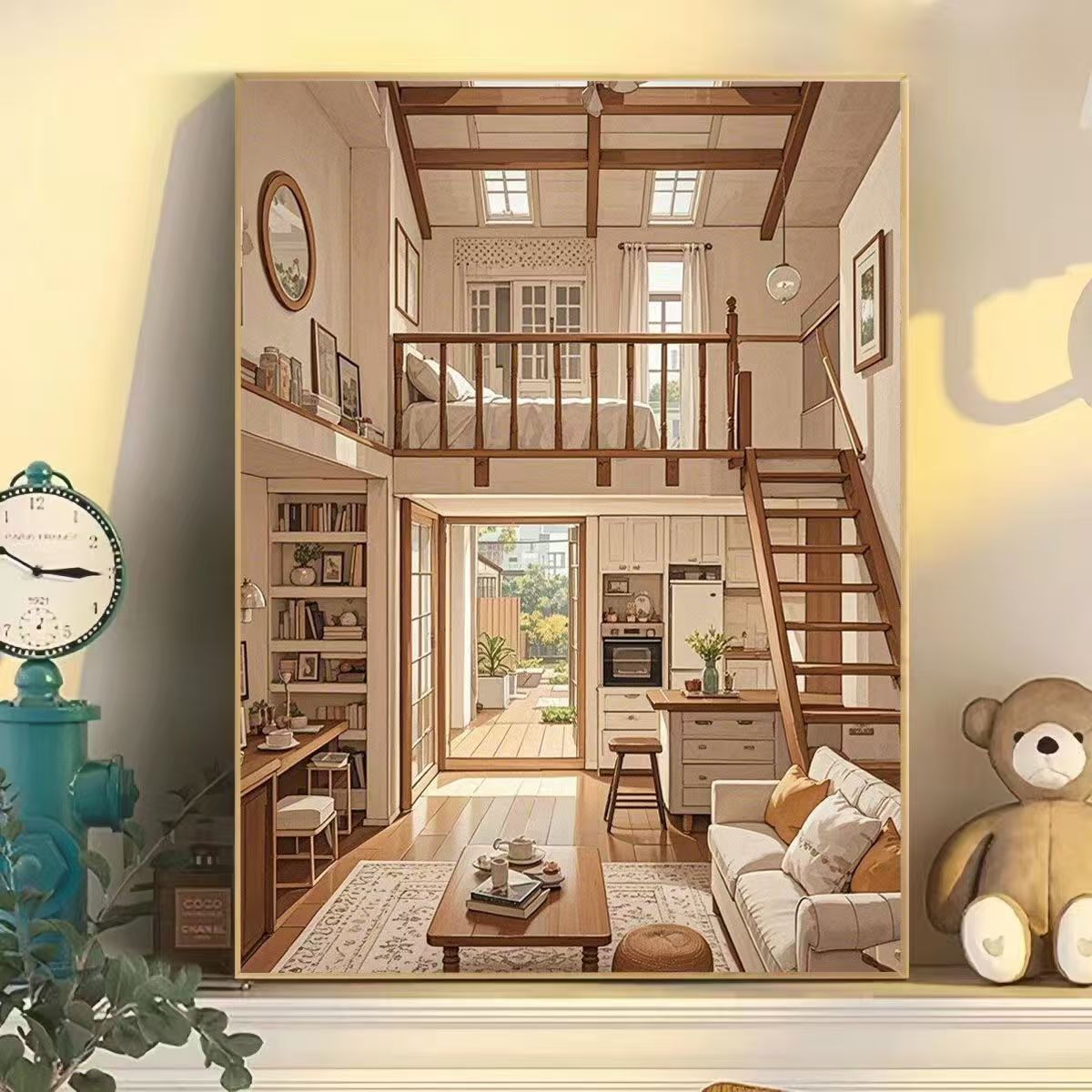 Scenic Street View Wall Art