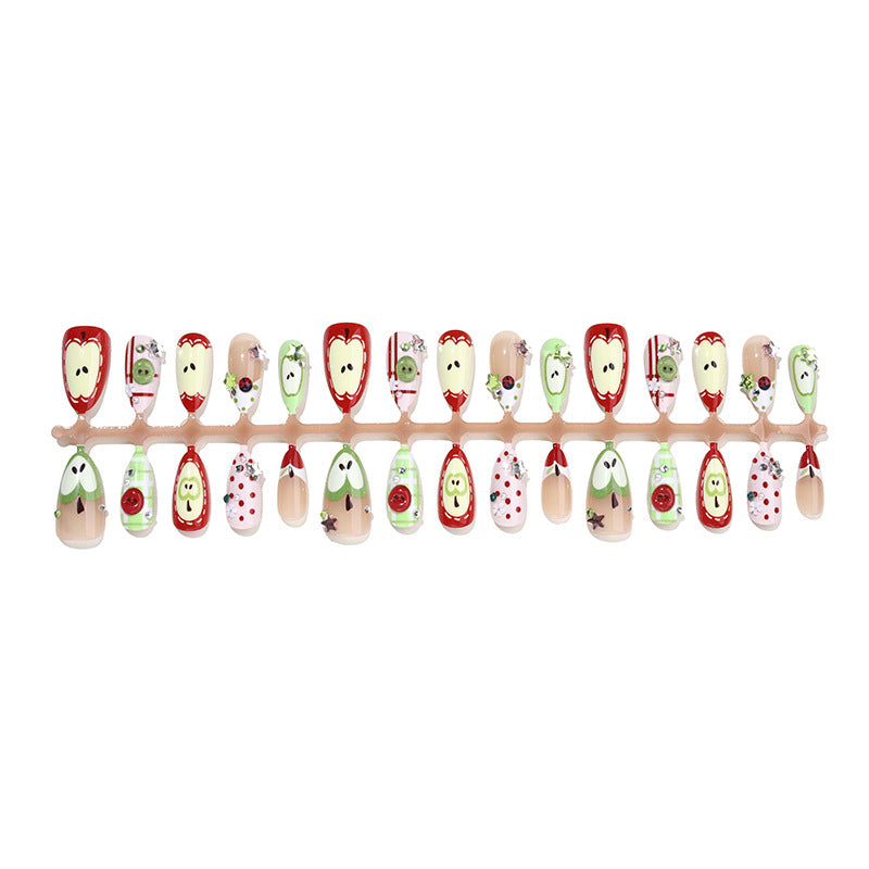 Thematic Holiday Press-On Nail Art Set Acalora
