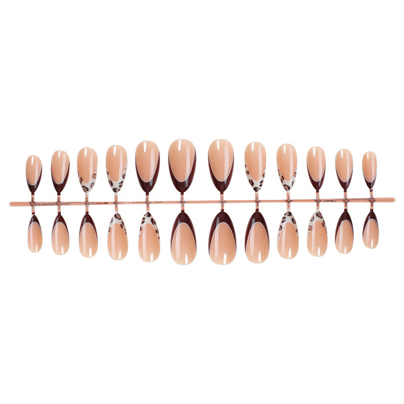 Stylish Press-On Nail Art Set with Contemporary Designs Acalora