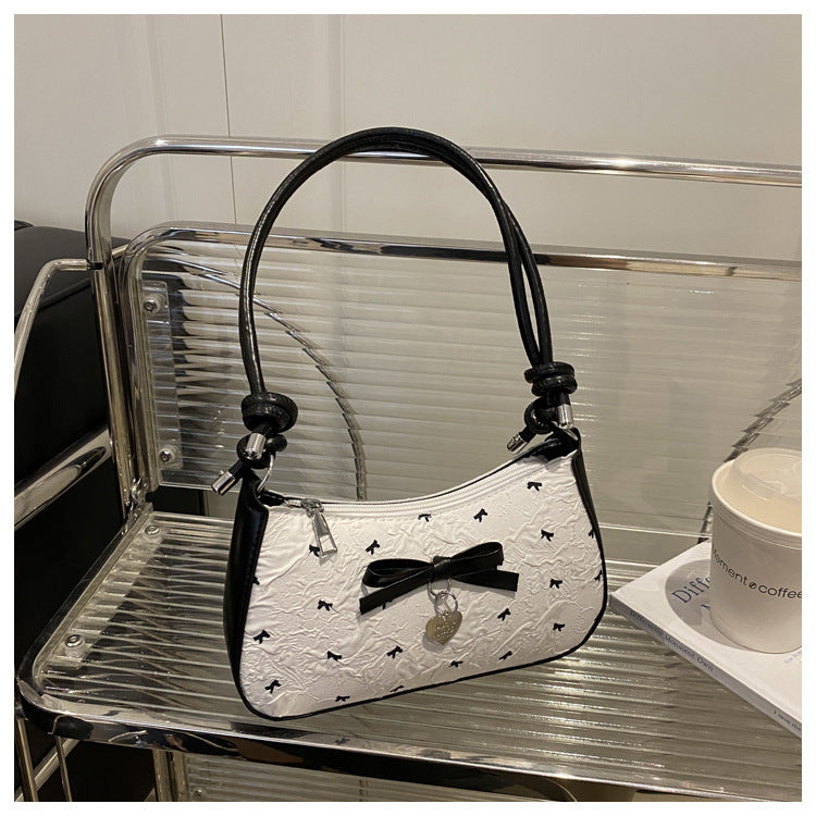 Charming Bow Embellished Handbag Acalora