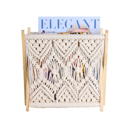 Macrame Magazine Rack Acalora
