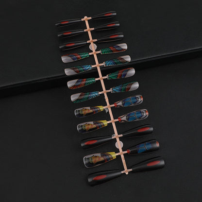 Creative Nail Art with Egyptian Motifs Acalora