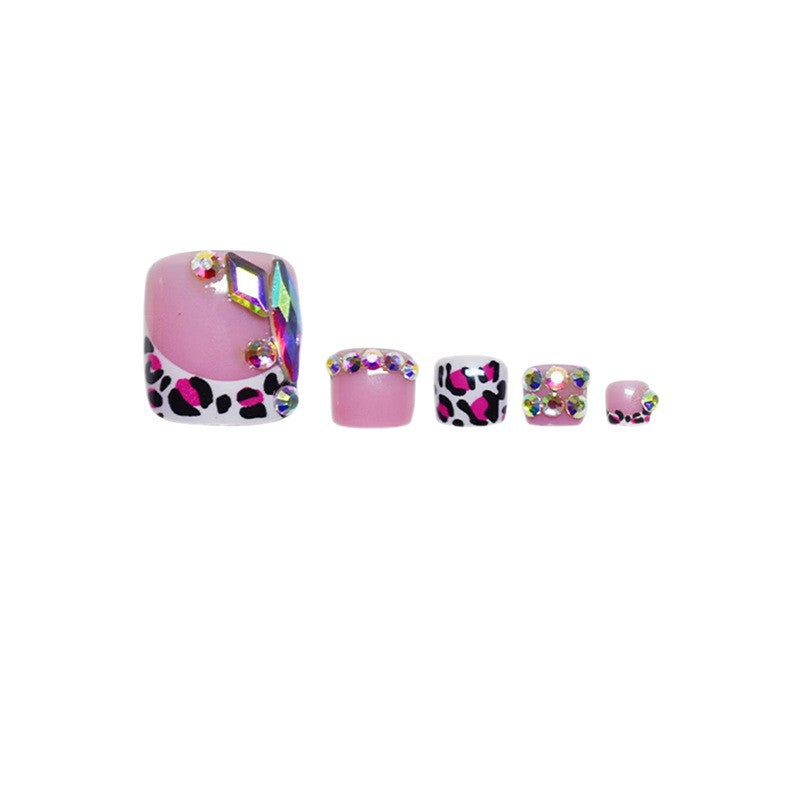 Decorative 3D Press-On Nail Art Set Acalora
