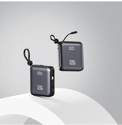 Compact power bank with state-of-the-art quick charging function and digital display Kalsten