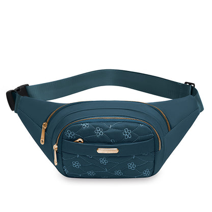 Elegant Floral Designed Belt Bag Acalora