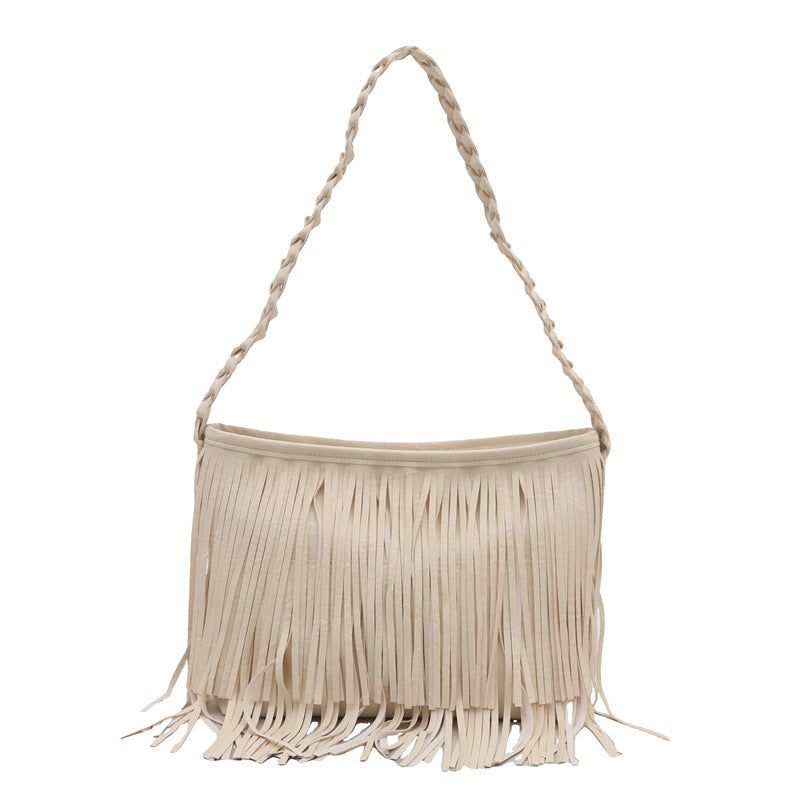 Bohemian Fringe Shoulder Bag Acalora