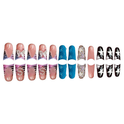 Glamorous 3D Press-On Nail Set Acalora