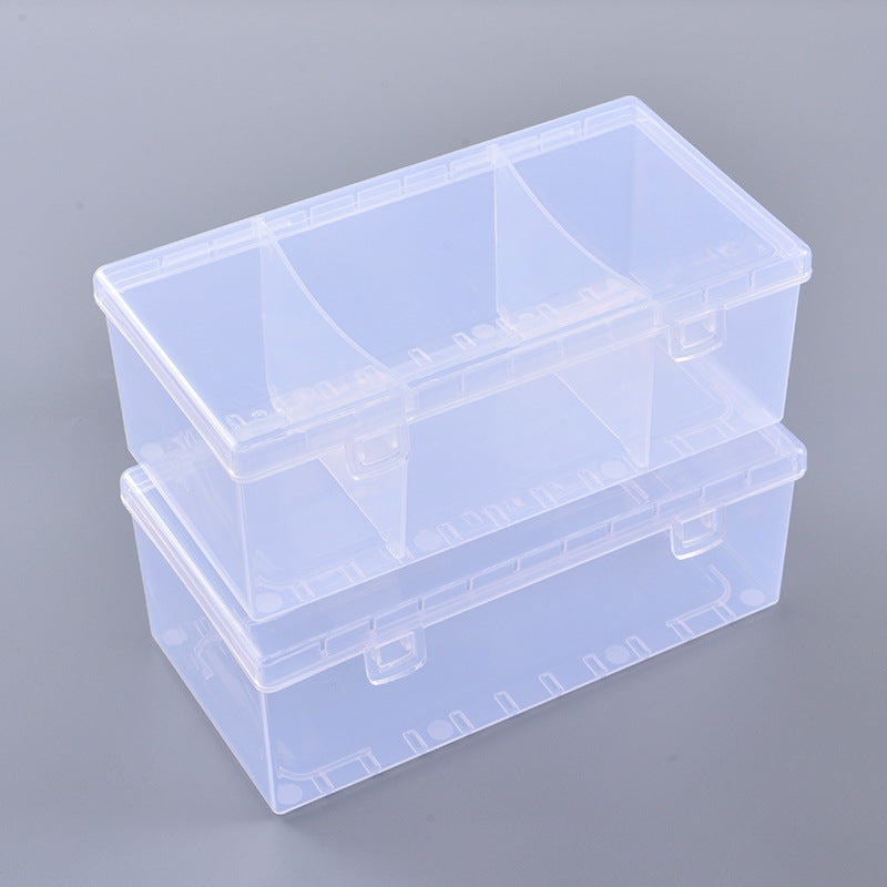 Large Clear Craft Storage Case Acalora
