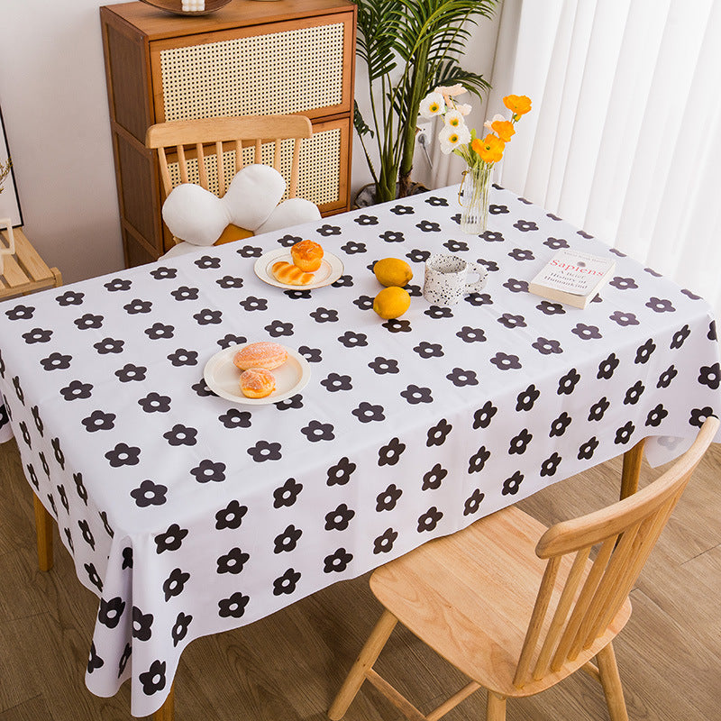 Checkerboard Print Tablecloth