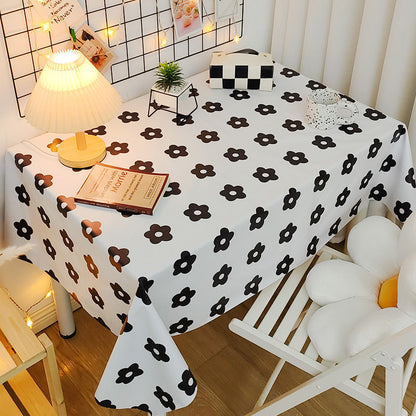 Elegant Textured Dining Tablecloth