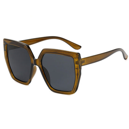 Women's elegant oversized sunglasses with luxurious frame Brehn