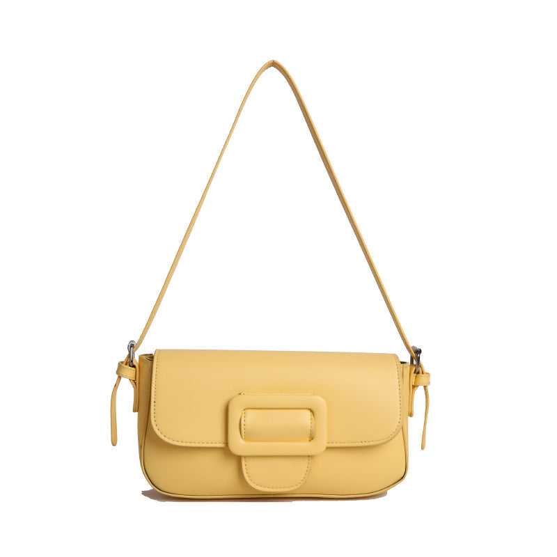 Structured Leather Crossbody Bag Acalora
